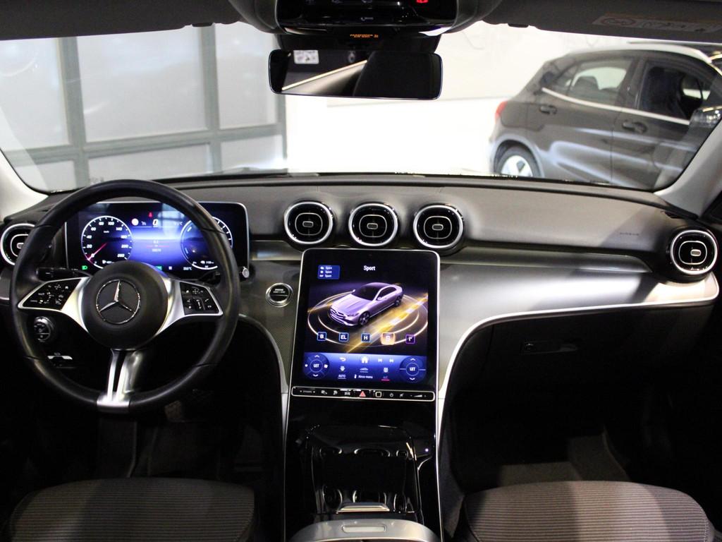 Mercedes-Benz C-Klasse Limousine 300 e Business Line Panoram, Automaat, 4 cilinders, 167 km/l, Zwart