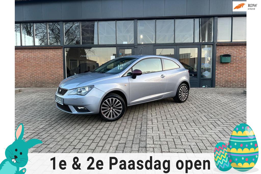 SEAT Ibiza SC 1.2 TSI Sport, Navi, Seat Sound, PDC, Cuise co, Voorwielaandrijving, Gebruikt, Zwart, 4 cilinders