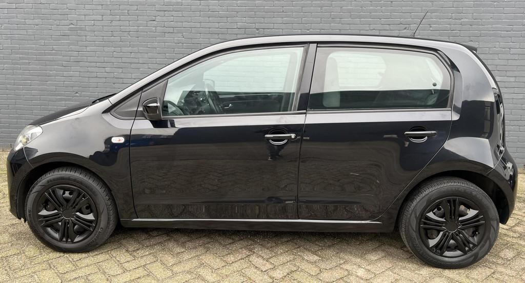 Volkswagen Up! 1.0 high up! BlueMotion Stoelvw ELEK Rm Airco, Voorwielaandrijving, Gebruikt, Zwart, Handgeschakeld