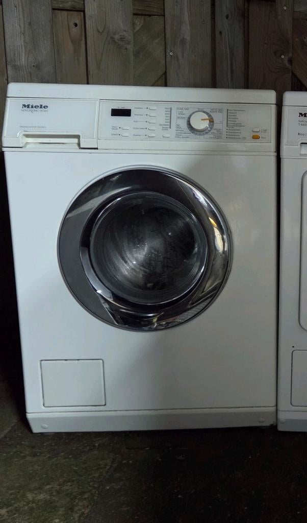 Miele Wasmachine - Goed Werkend, Witgoed en Apparatuur, Ophalen, 1200 tot 1600 toeren, Gebruikt, 8 tot 10 kg