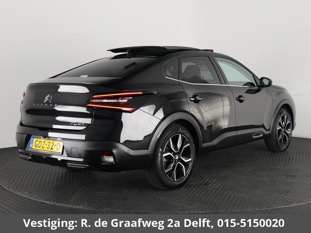 Citroen Ë-C4 X Max 54 kWh LONG RANGE | 97% SOH | Schuif-/Ka, 421 km, Stof, Gebruikt, 156 pk