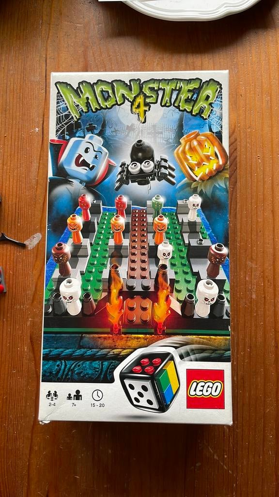 Lego monsters4 3837, Ophalen of Verzenden, Zo goed als nieuw, Complete set, Lego