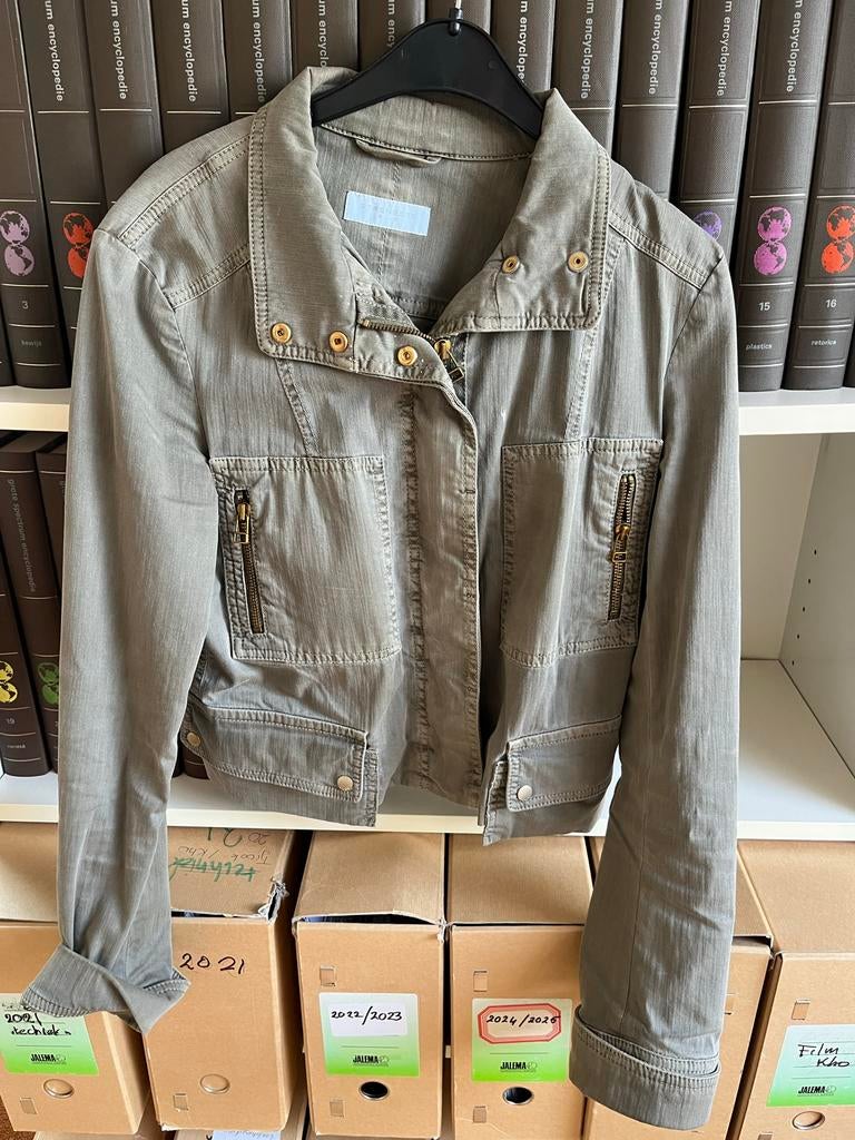 Strenesse Blue Lichtgroen Jasje Maat 38, Kleding | Dames, Ophalen of Verzenden, Gedragen, Maat 38/40 (M), Groen