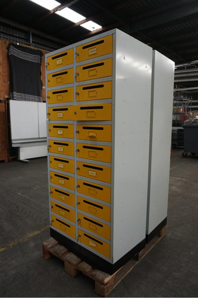 Dubbele locker brievenbuslocker kluisjeskast kluisjes, Niet ingevuld, Gebruikt, Niet ingevuld, Ophalen of Verzenden