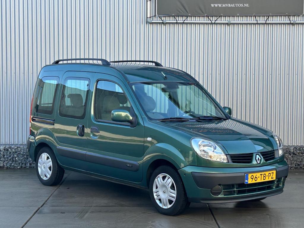 Renault Kangoo 1.6-16V Expression, Handgas Invalide auto, 1s, Gebruikt, 1095 kg, 49 €/maand, Origineel Nederlands