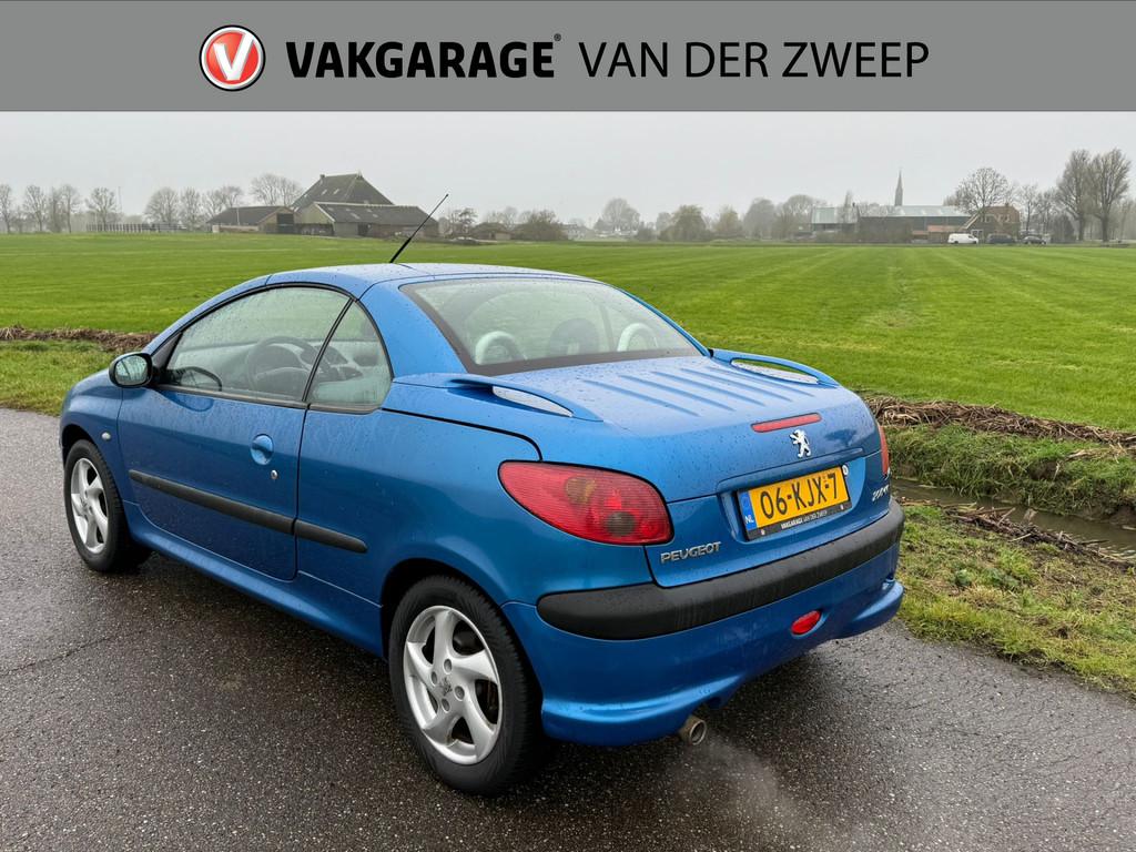 Peugeot 206 CC 1.6-16V | Nieuwe APK (bj 2003), Voorwielaandrijving, Elektrische ramen, Gebruikt, 4 cilinders