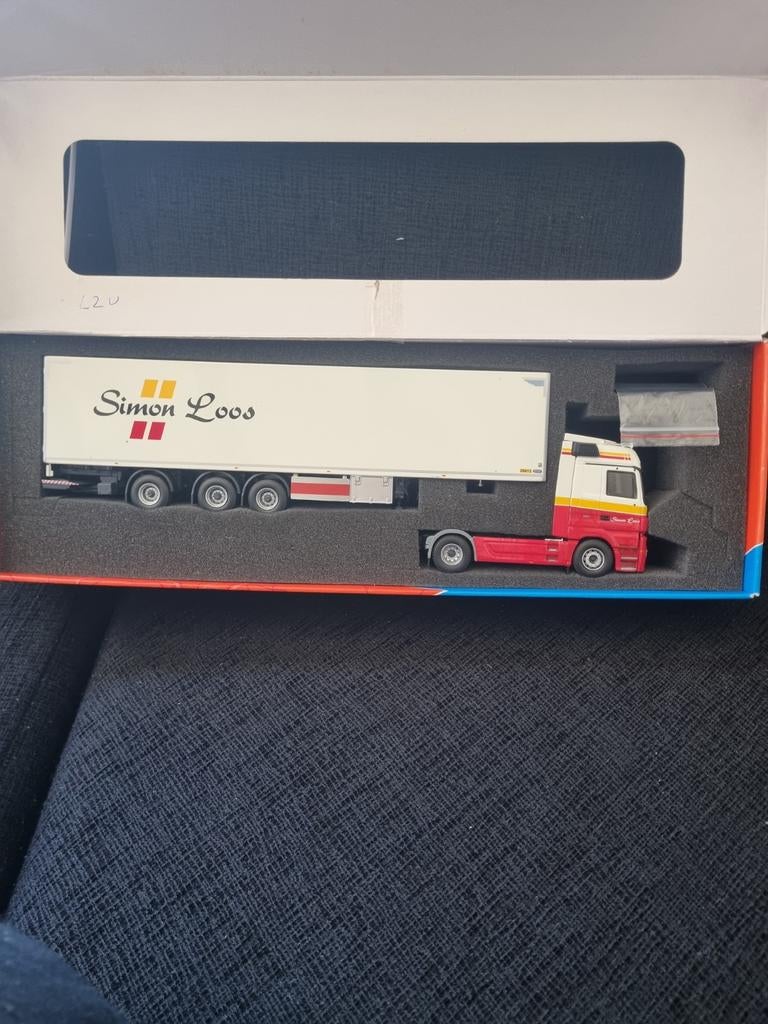 Model vrachtwagen Simon Loos LZV 1:50, Ophalen of Verzenden, Groter dan 1:32, Truck, Overige merken