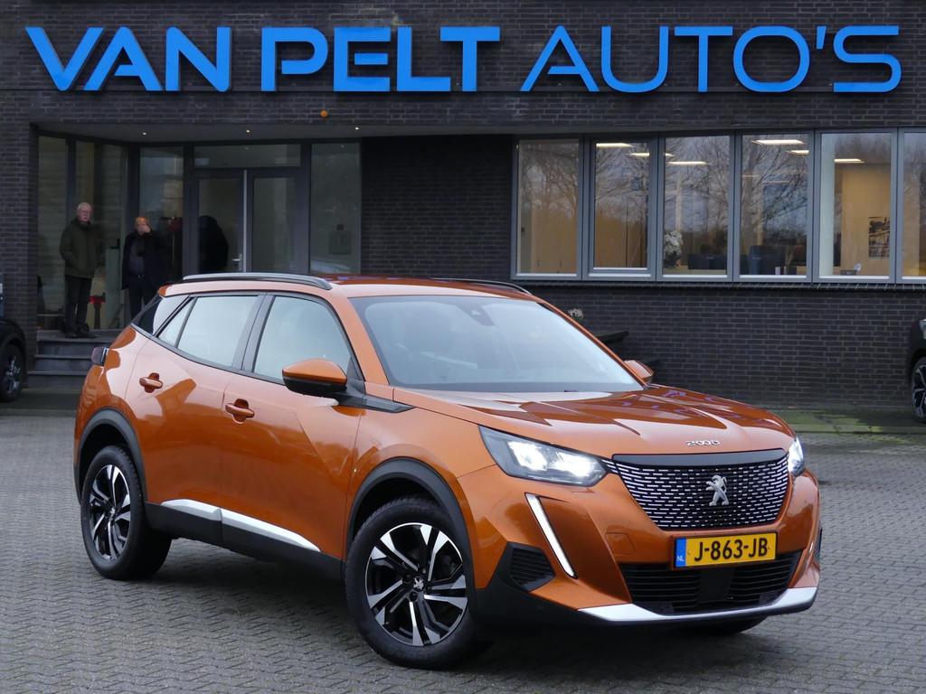 Peugeot 2008 1.2 PureTech Allure, 101 pk, Gebruikt, Leder en Stof, Origineel Nederlands