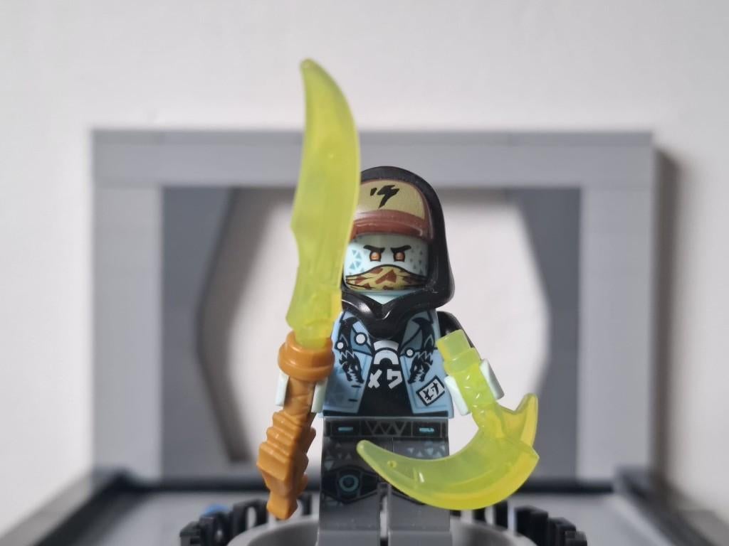 LEGO Ninjago - minifiguur - njo0558 - Scott, Lego, Ophalen of Verzenden, Zo goed als nieuw, Minifiguur