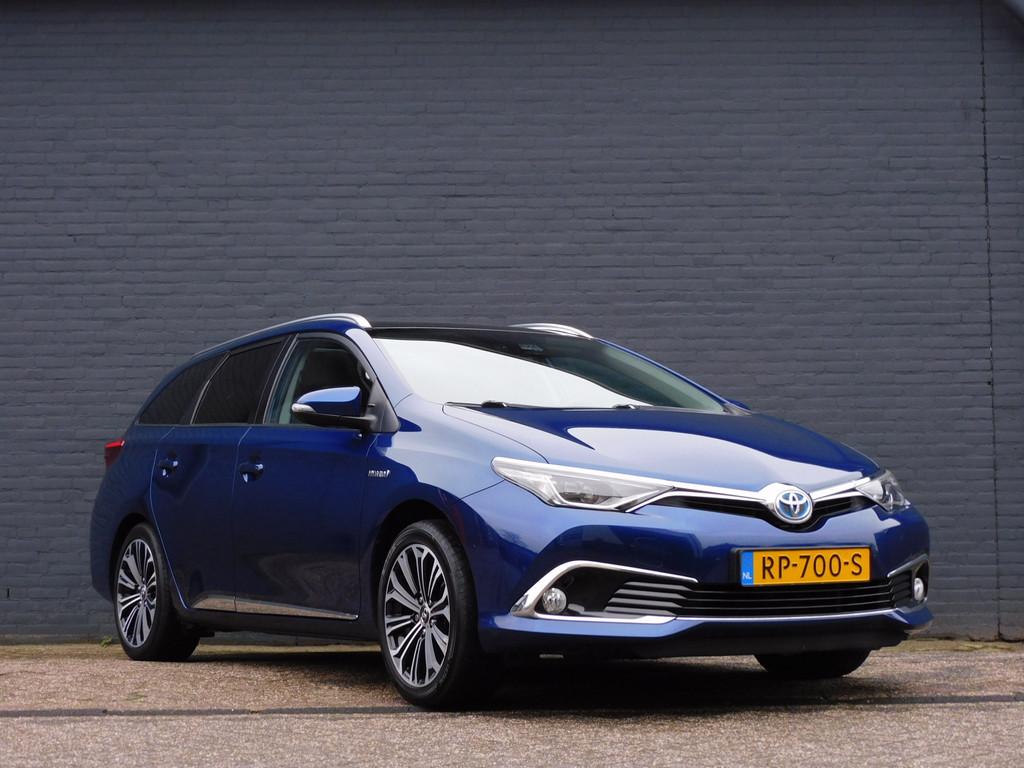 Toyota Auris Touring Sports 1.8 Hybrid Executive DEALER ONDE, 28 km/l, Gebruikt, Blauw, Origineel Nederlands