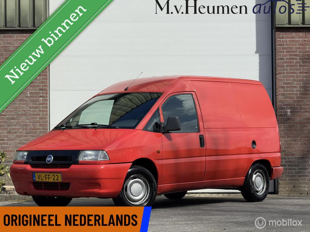 Fiat Scudo Bestel 1.9 D EL Mini Camper Geen roest Nette auto, Auto's, Stof, Gebruikt, Origineel Nederlands, Bedrijf