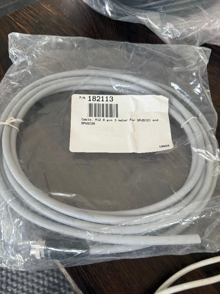 kabel m12   8 pin.  3 meter, Verzenden, Nieuw