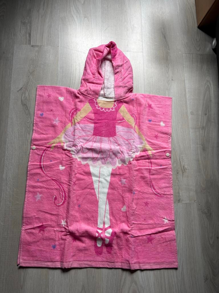 Nieuwe handdoek met capuchon ballerina, Meisje, Nieuw, Overige maten, Ophalen of Verzenden