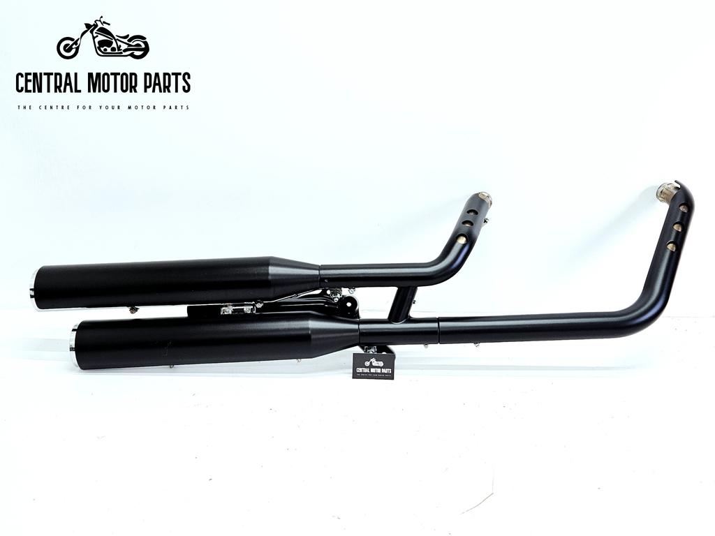 Uitlaat Zwart Softail 2021-2024, Niet ingevuld, Gebruikt, Niet ingevuld, Ophalen of Verzenden