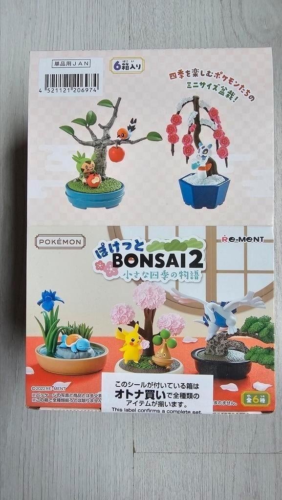 Pokemon Bonsai 2 Blindbox complete set, Ophalen of Verzenden, Nieuw, Overige typen, Foil