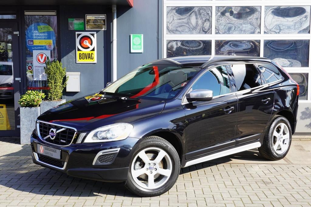Volvo XC60 2.0 T5XC 241PK R-Design NAP Leder/Navi/Cruise/PDC, Auto's, Euro 5, 4 cilinders, 1598 kg, Zwart