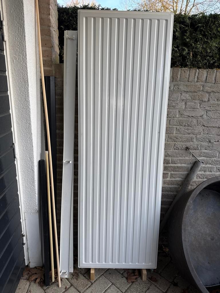 Gebruikte verticale radiator 60x180 cm, Ophalen, Gebruikt, Radiator, 60 tot 150 cm