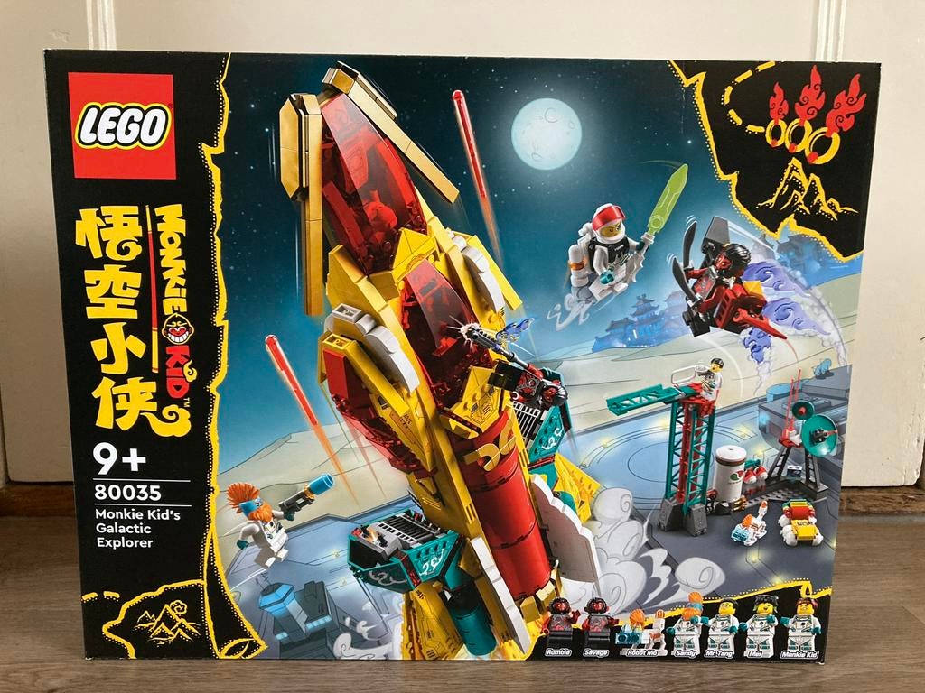 Lego monkie kid 80035 monkie kid’s galactic explorer nieuw, Ophalen of Verzenden, Nieuw, Complete set, Lego