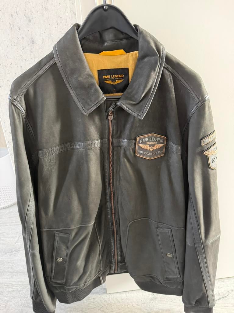 PME Legend Summer Hudson Leren Jas, Ophalen of Verzenden, Nieuw, Maat 56/58 (XL), Zwart