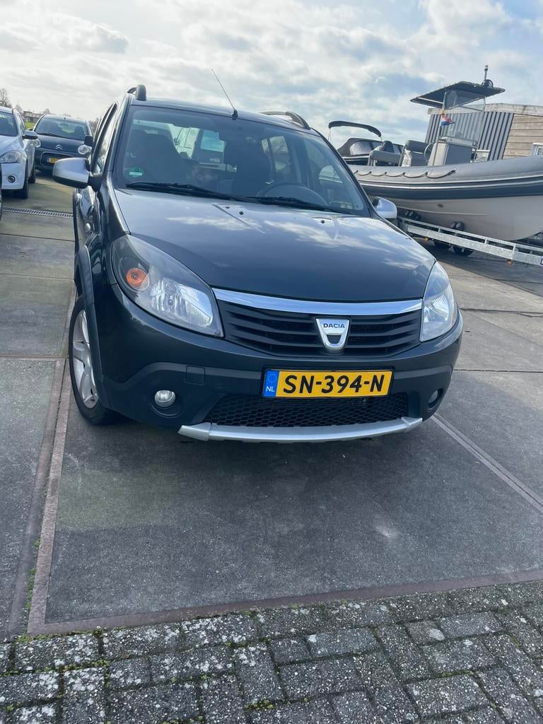 Dacia Sandero 1.6 MPI OP LPG G3 Euro5, Auto's, Voorwielaandrijving, 4 cilinders, 10 km/l, Bedrijf