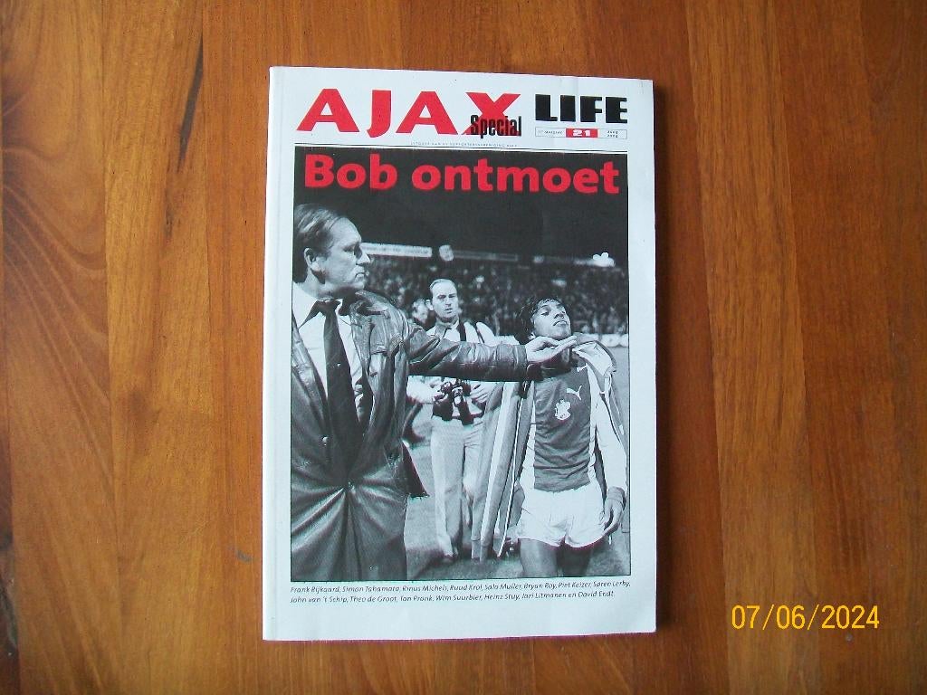 Bob Ontmoet - Ajax Life Special, Verzenden, Zo goed als nieuw, Ajax, Boek of Tijdschrift
