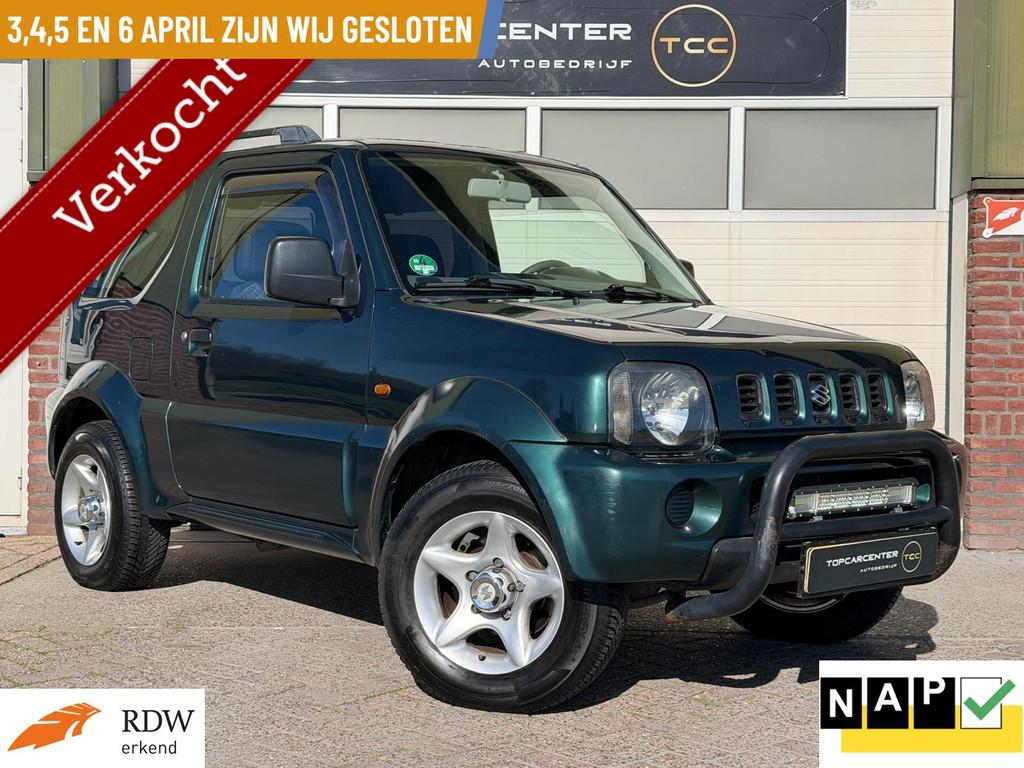 Suzuki Jimny 1.3 JLX/AUT/LM.VELG/ELEK.RAMEN/APK/NAP, Auto's, 1005 kg, 4 stoelen, Origineel Nederlands, Bedrijf
