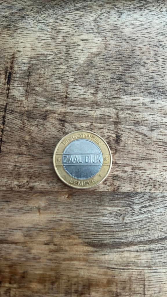 Zaal Dijk munt, Ophalen of Verzenden, 2 euro
