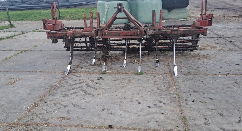 Cultivator woelpoot, Ophalen