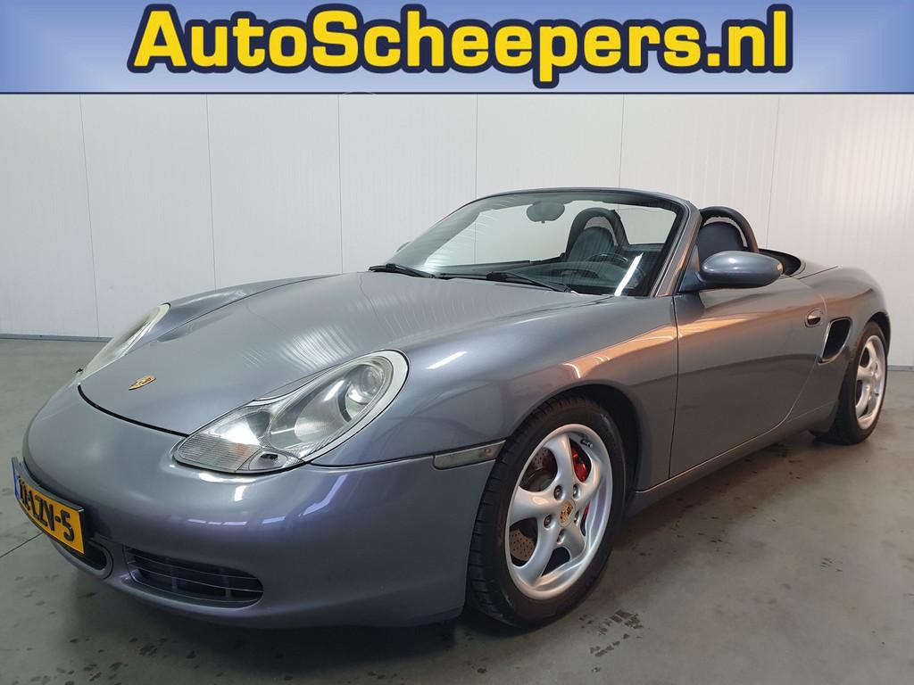 Porsche Boxster S 3.2 LEDER/AIRCO/CRUISE/STOELVERW, Automaat, Achterwielaandrijving, Gebruikt, Zwart