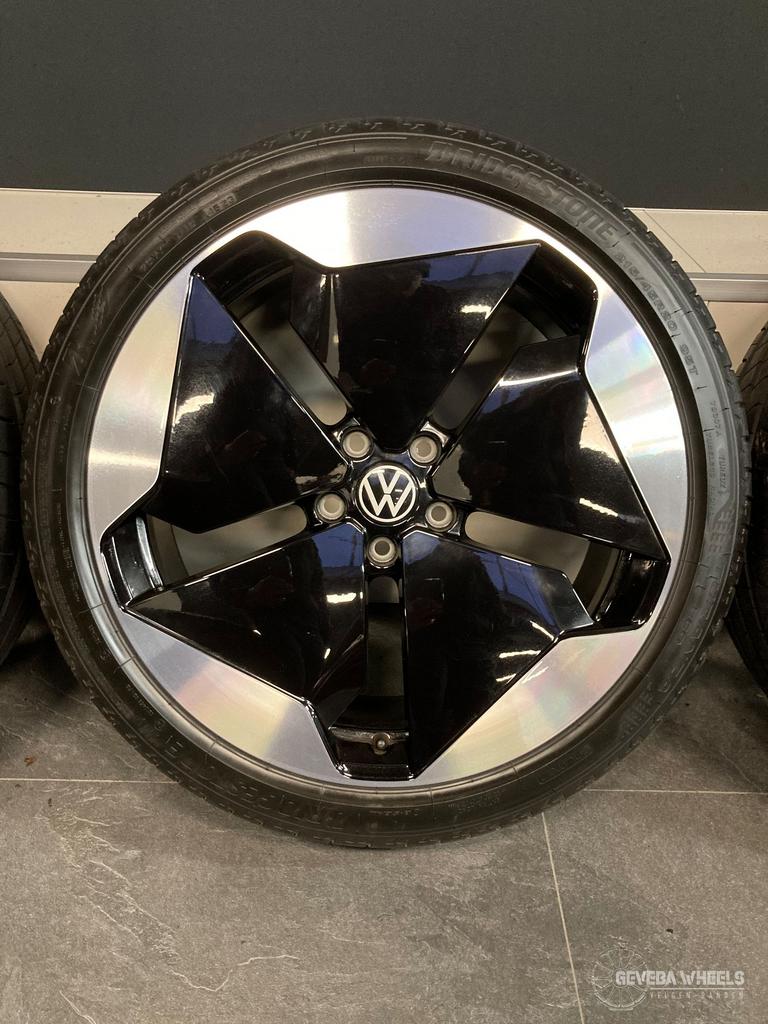 20” originele Volkswagen ID.3 ‘Sanya’ velgen + banden 5x112, -, -, Banden en Velgen, Ophalen of Verzenden