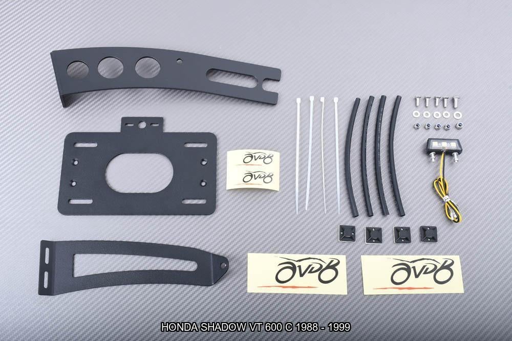 Kentekenplaathouder HONDA SHADOW VT 600 C 1988 - 1999, Motoren, Ophalen of Verzenden, Nieuw