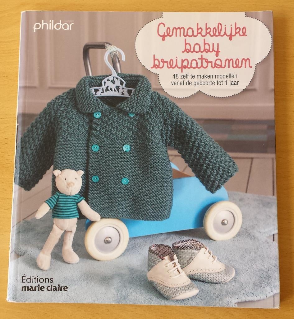 Breien - Gemakkelijke Baby Breipatronen - Marie Claire -2012, Hobby en Vrije tijd, Breien en Haken, Marie Claire / Phildar, Gebruikt