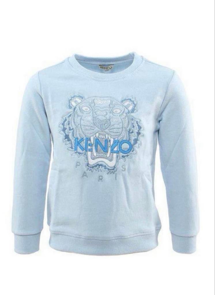 Kenzo sweater lichtblauw maat 140, Kinderen en Baby's, Kinderkleding | Maat 140, Ophalen of Verzenden, Gebruikt, Jongen of Meisje