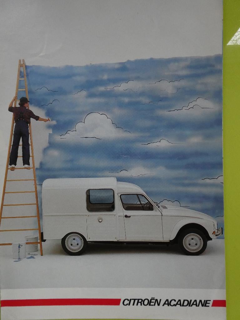 Citroen Acadiane folder, Ophalen of Verzenden, Zo goed als nieuw, Citroën, Citroën