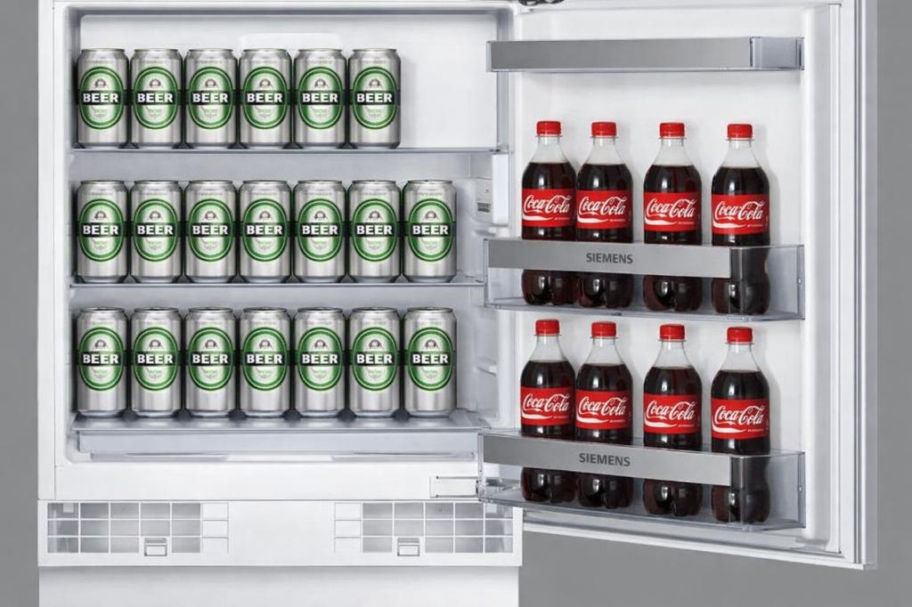 Barbecue? Mancave? dan is hier je ideale koelvriescombinatie, Witgoed en Apparatuur, Koelkasten en IJskasten, 100 tot 150 liter