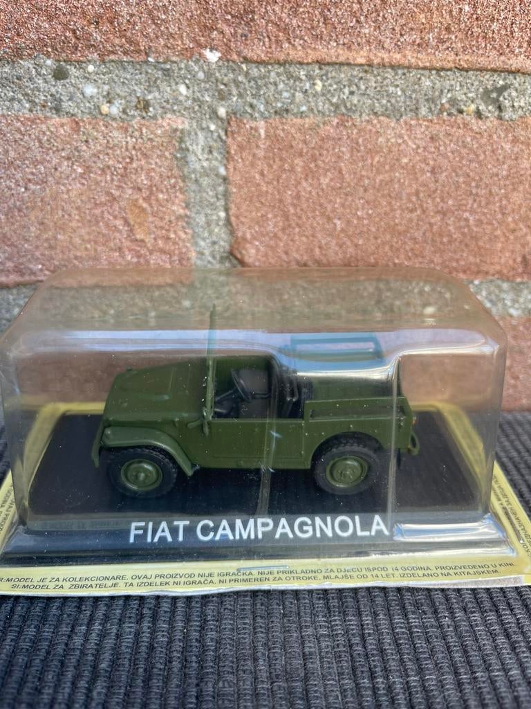 1:43 Fiat campagnolo, Ophalen of Verzenden, Nieuw, Auto, Overige merken