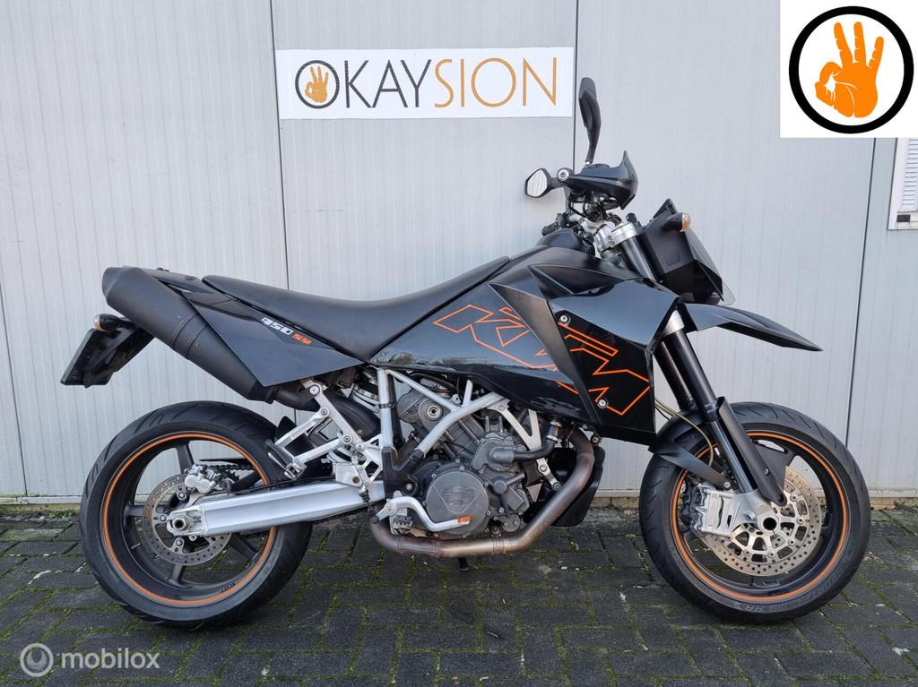 Dikke KTM 950 SM Supermoto (bj 2007), Motoren, Bedrijf, Meer dan 35 kW, Toermotor, 942 cc