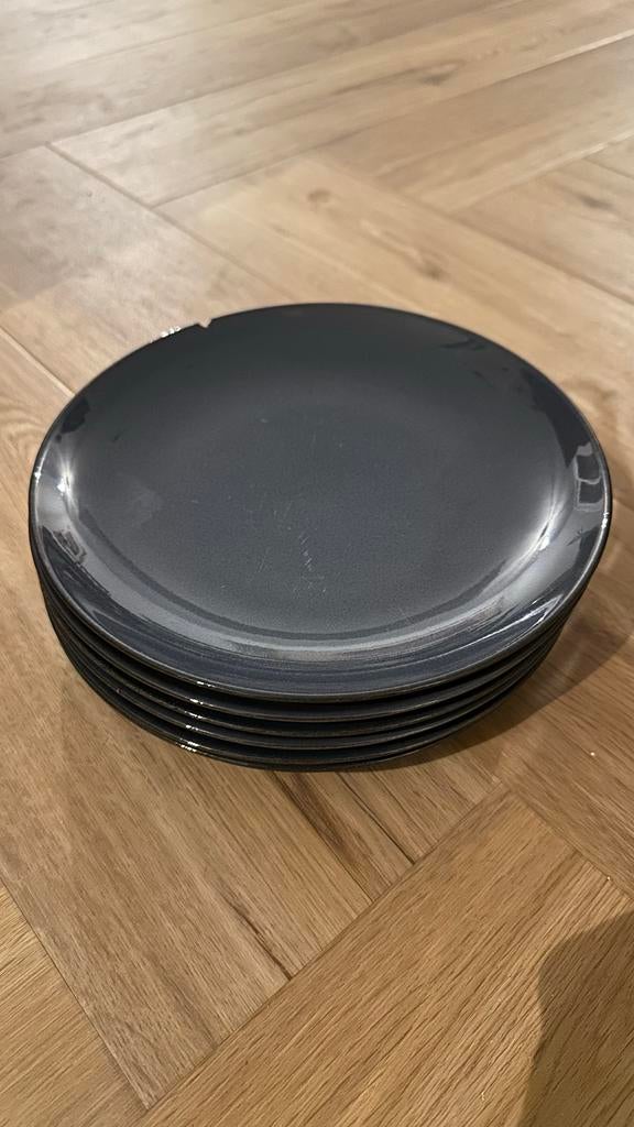 Casa Mesa ontbijtborden 6 stuks, Ophalen, Gebruikt, Keramiek, Bord(en)