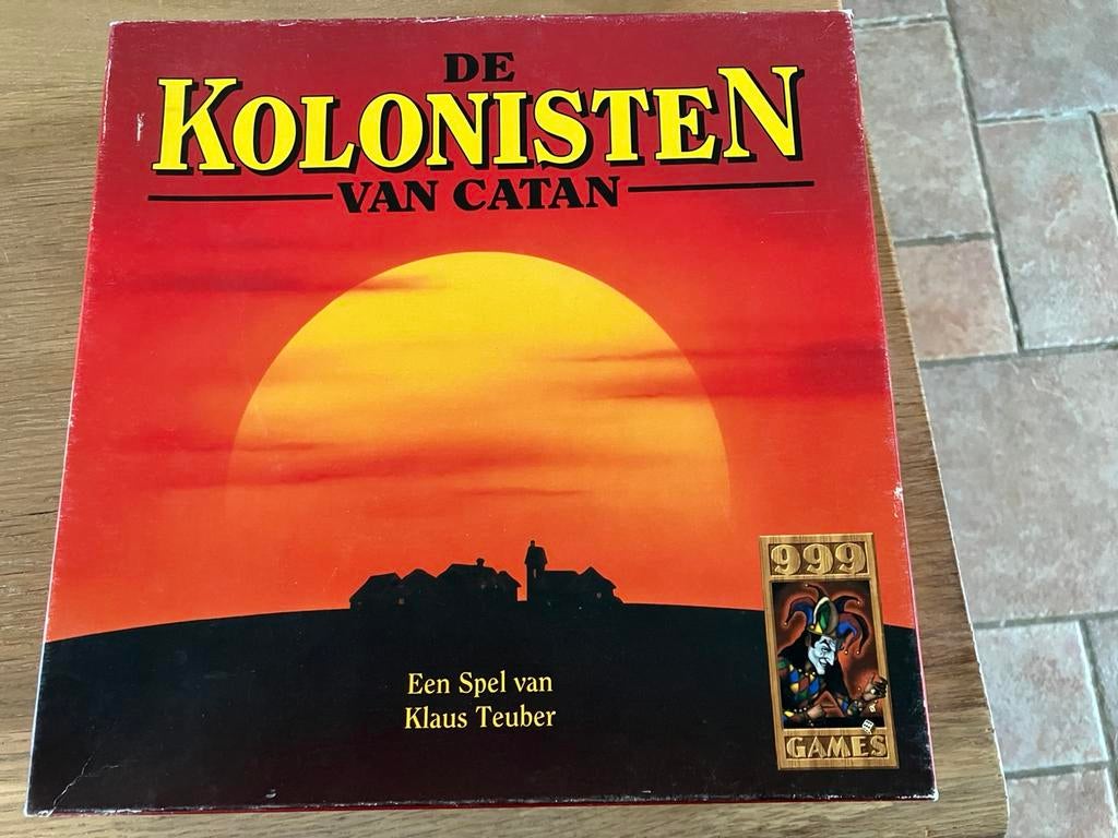 999 games Kolonisten van Catan, Ophalen of Verzenden, Zo goed als nieuw