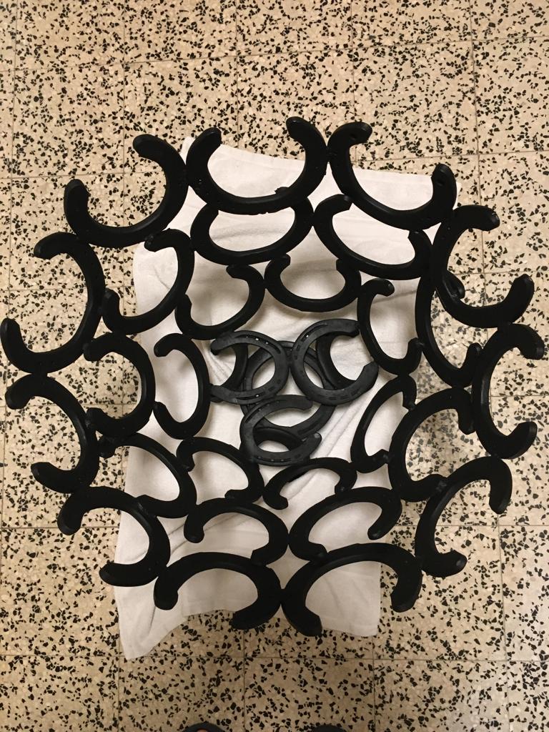 Vuurkorf - Hoefijzers, Tuin en Terras, Ophalen of Verzenden, Nieuw, Vuurkorf