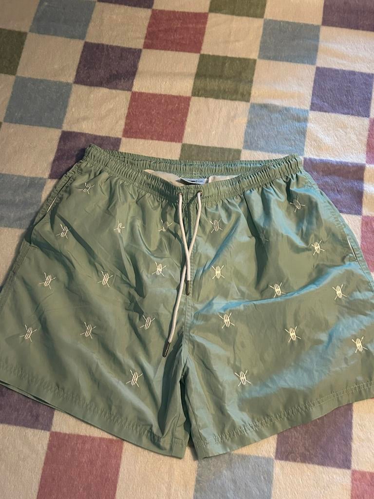 Daily Paper heren zwembroek mintgroen, maat L, Ophalen of Verzenden, Maat 52/54 (L), Groen, Zwemshort