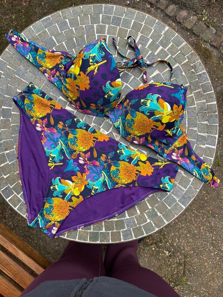 MARLIES DEKKERS BIKINI NIEUW 85C en XXL, Kleding | Dames, Ophalen of Verzenden, Nieuw, Paars, Bikini