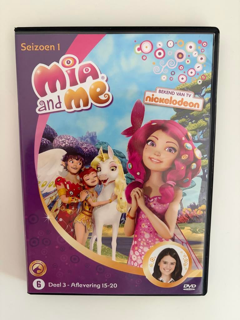 Mia and Me Seizoen 1 Deel 3 DVD - Nickelodeon, Avontuur, Gebruikt, Ophalen of Verzenden, Vanaf 6 jaar