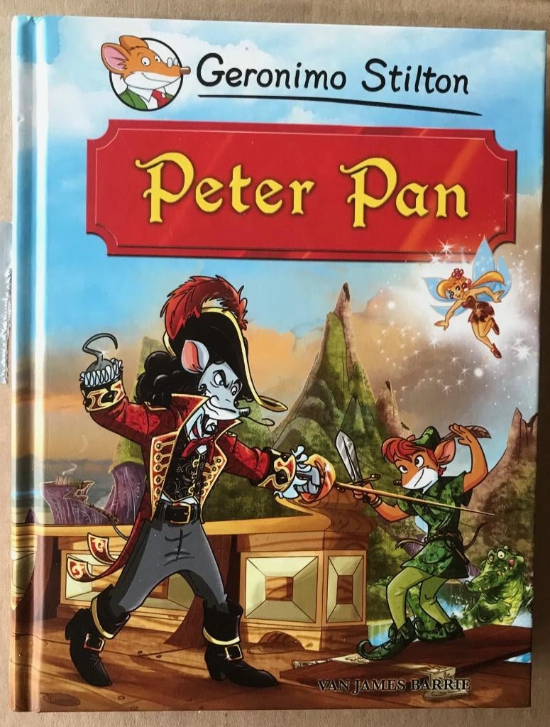 Geronimo Stilton - Peter Pan, Boeken, Ophalen of Verzenden, Zo goed als nieuw, Fictie algemeen