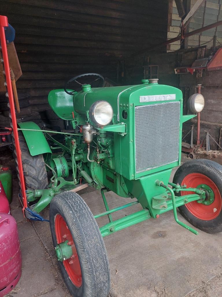 Deutz fm414  trekker maaibalk vingerbalk, Ophalen, Deutz - Fahr, Tot 2500, Oldtimer