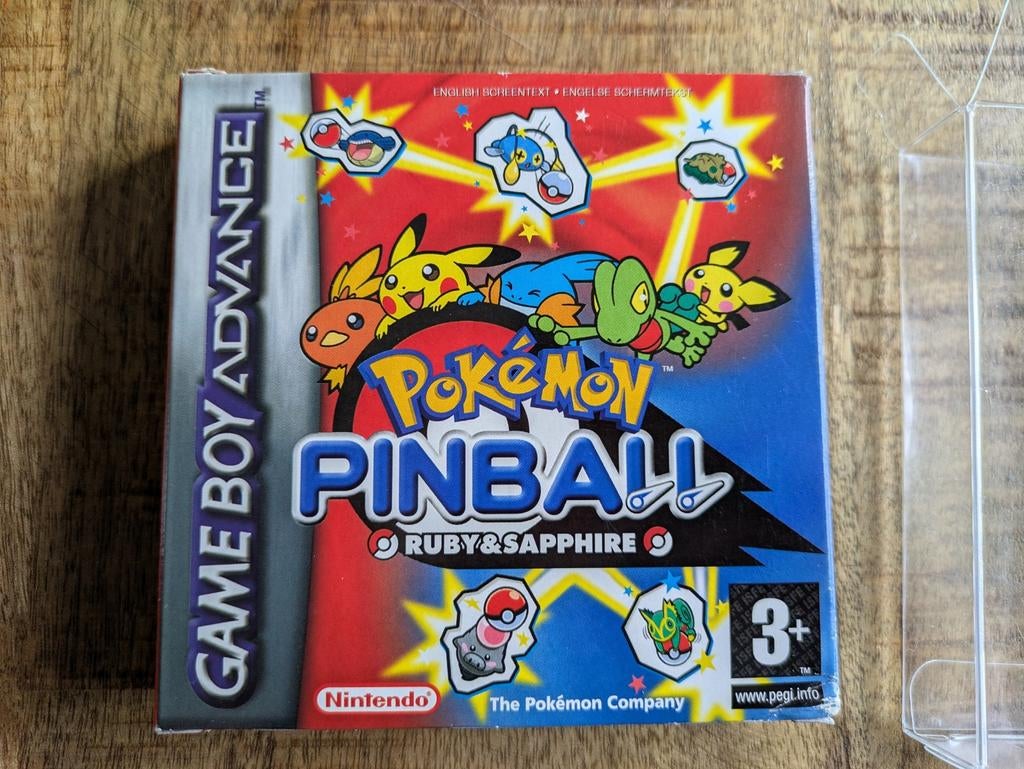 Pokemon Pinball Ruby & Sapphire, Spelcomputers en Games, Games | Nintendo Game Boy, Gebruikt, Avontuur en Actie, 1 speler, Vanaf 3 jaar