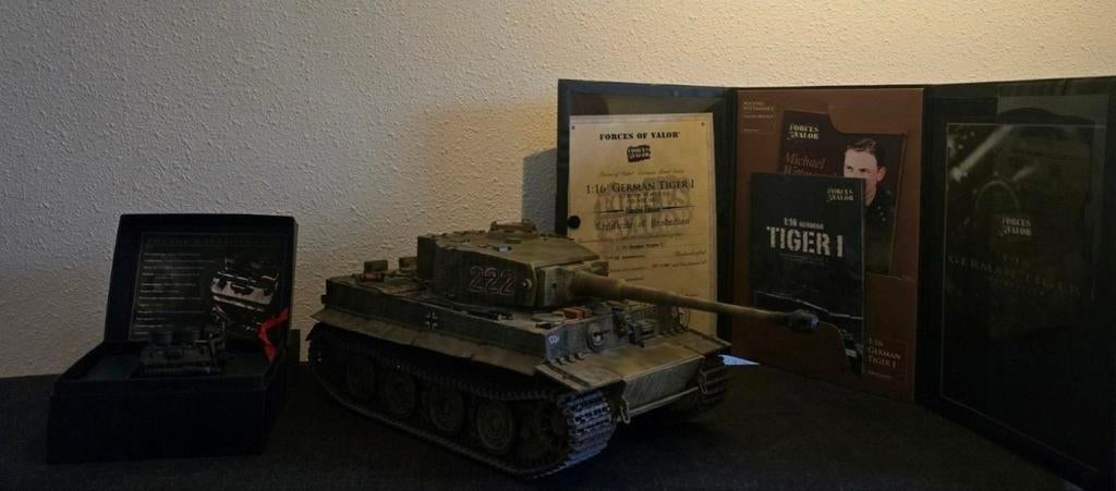 Forces of Valor - 1:16 - Tiger 222 - WW2, Ophalen, Groter dan 1:32, Tank, Overige merken