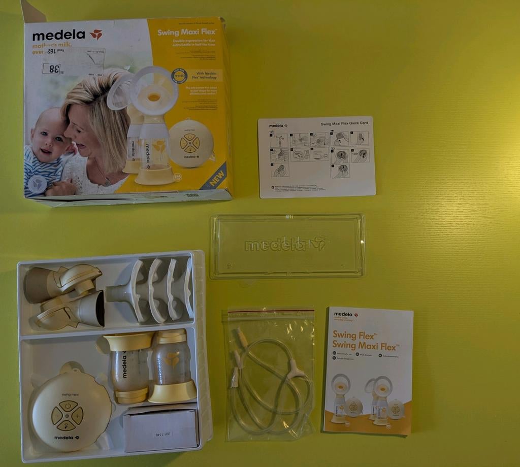 Medela swing maxi flex, Ophalen, Borstkolf