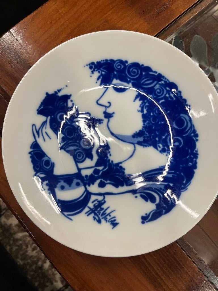 Rosenthal schaal/bord. Studio Linie. Björn Wiinblad. 1970., Verzenden, Porselein, Bord of Schaal