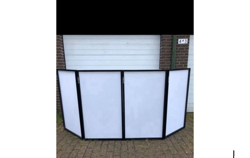 Dj voorzet scherm, 1234AB, Ophalen of Verzenden, Zo goed als nieuw, Meubel